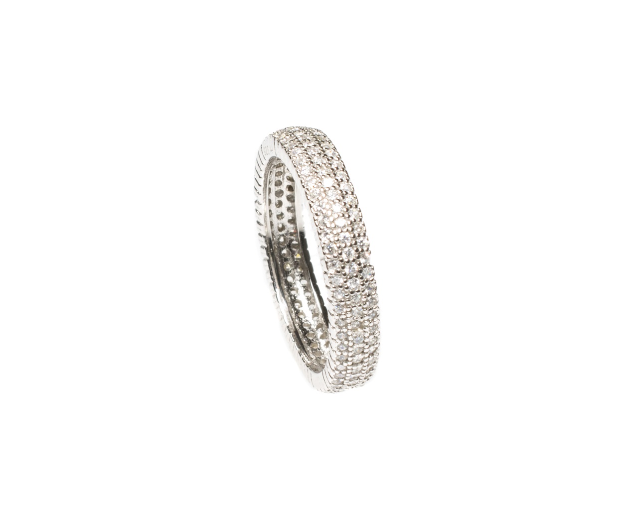 Silber Ring mit Zirkonia