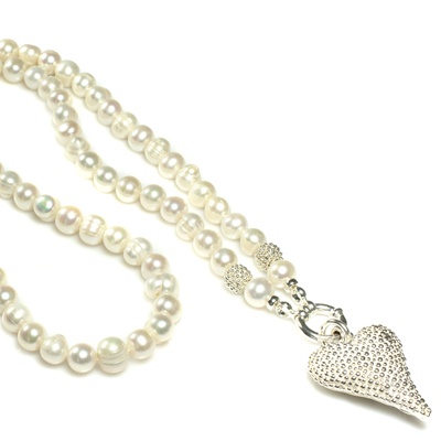 Perlenkette "Valentina" (ohne Anhänger)