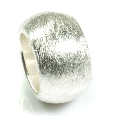Silber Ring matt