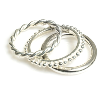 Silber Ring "3mm"