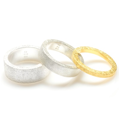 Silber Ring matt