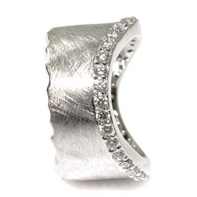 Silber Ring matt