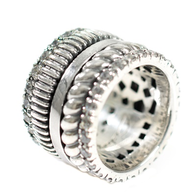 Silber Ring mit Zirkonia