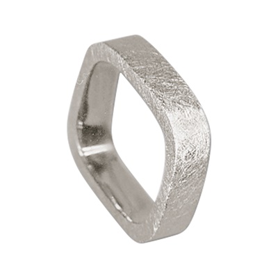 Silber Ring, 5.5 x 2.5 