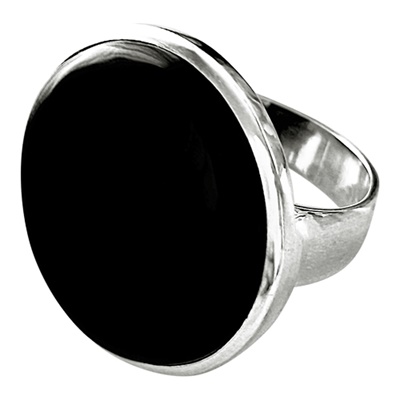 Silber Ring mit Onyx