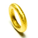 Silber Ring matt vergoldet