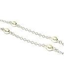 Silberkette mit Perlen "Charlize"