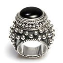 Edler Silber Ring mit Onyx