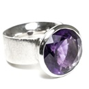 Silber Ring mit Amethyst