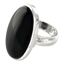 Silber Ring mit Onyx