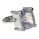 Unikat-Silberring mit Lavendel-Quarz 