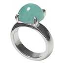 Silberring mit Aquamarin
