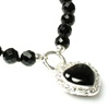 Onyx Collier "LAILA" (ohne Anhänger) (13COON003-1)