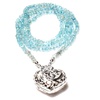 Aquamarine Kette " Miley " (ohne Anhänger) (14KEAQ00036)