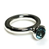 Silber Ring mit blauem Topas (15RIDU4888)