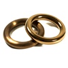 Edelstahl Ring, braun, glanz, "4mm" (15RIOL0504-1)