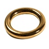 Edelstahl Ring, braun, glanz, "4mm" (15RIOL0504)