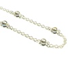 Silberkette mit Perlen "Anastasia" (16PESI3110)