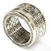 Silber Ring mit Gold (16RI120AL)
