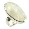 Silber Ring mit Mondstein (16RI171)
