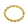 Silber Ring vergoldet "2.5 mm" (16RIDUSR0072)