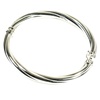 Silber Armreif mit Muster (17RIG00025)
