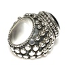 Edler Silber Ring mit Onyx (18LEROI397-2)