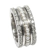 Silber Ring mit Perlen (18RIAS301548)