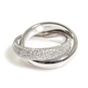 Zweifach Sterling Silber Ring (18RISI11411)