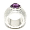 Edler Silber Ring mit Amethyst (18RISP301500-1)