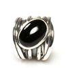 Silber Ring mit Onyx (19RI20709-1)