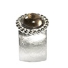 Silber Ring matt mit Rauchquarz (19RI20733-1)