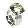 Silber Ring mit Prasolith (19RIPR60005)