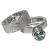 Silber Ring-Set mit Topas (19SR0161TO-1)