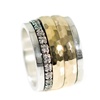 Gold Silber Ring  (21AS323AL004)