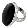 Silber Ring mit Onyx (235ONB3007-1)