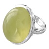 Silber Ring mit Prenith (235RI3005)