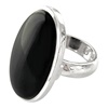 Silber Ring mit Onyx (235RION3006)