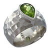 Unikat Silber Ring mit Peridot (24RIDU1003)