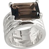 Silber Ring mit Rauchquarz (24RISP1005)