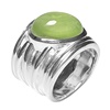 Silberring mit Prasolith (25RI7005)