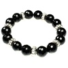 Elastisches  Onyx Armband (ABON000106)