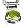 Anhänger mit grünem Peridot (ANILR00012-1)